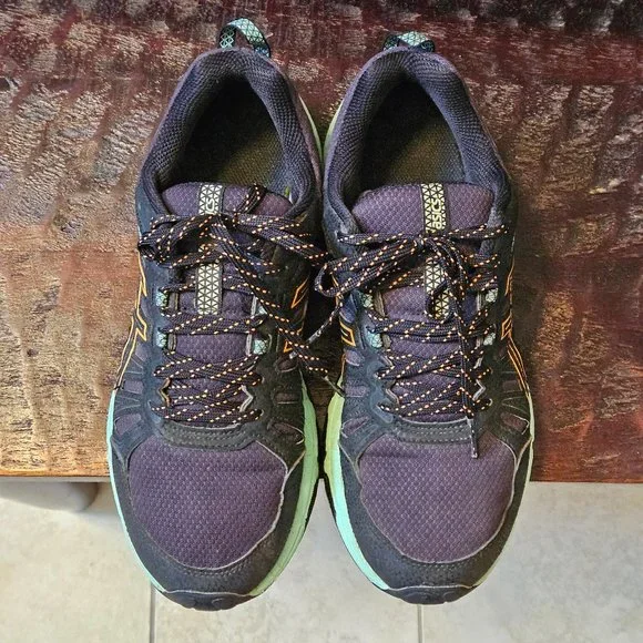 Asics Women's GEL Venture-7 Running Shoes, Black, Sz 9 - Picture 2 of 16